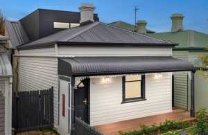 Renovated single front in Yarraville