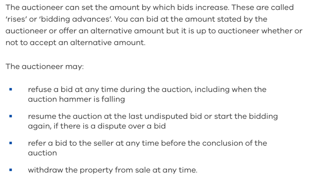 Auction Rules