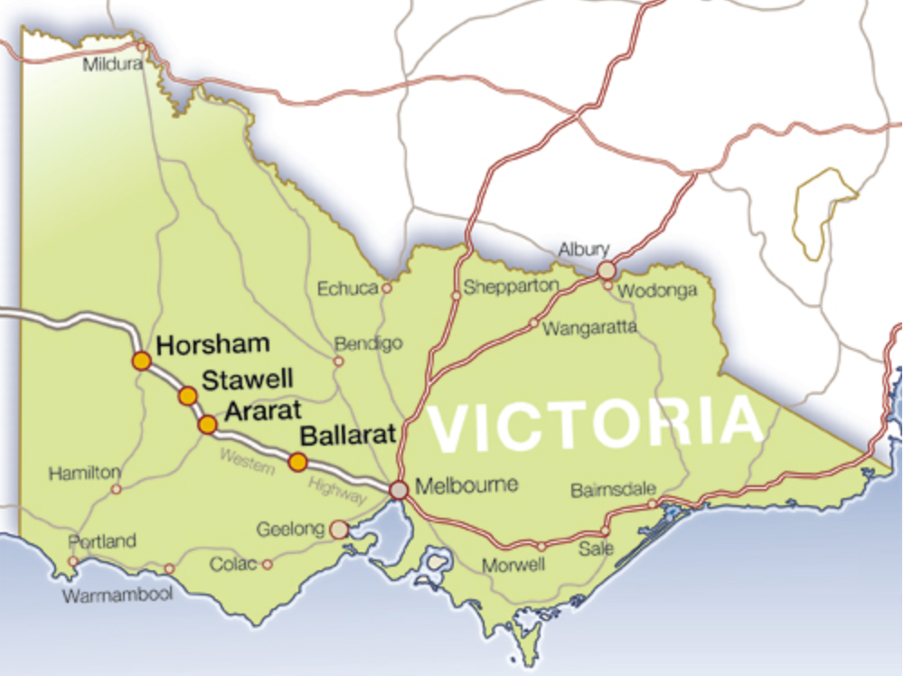 Ballarat Map