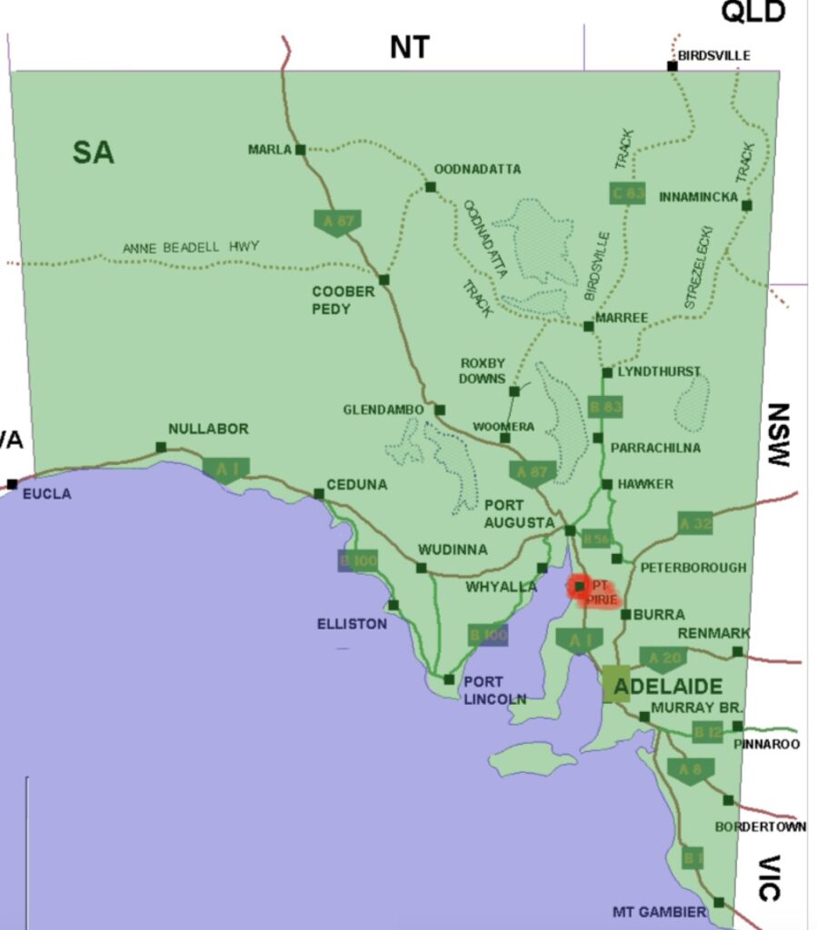 Pirie Map